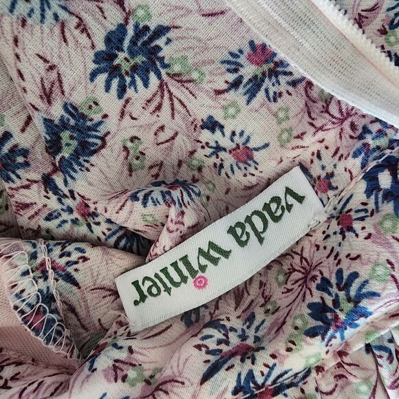 Vada Winter tiered babydoll floral barbie cottagecore peaseant boho dress - Picture 16 of 16